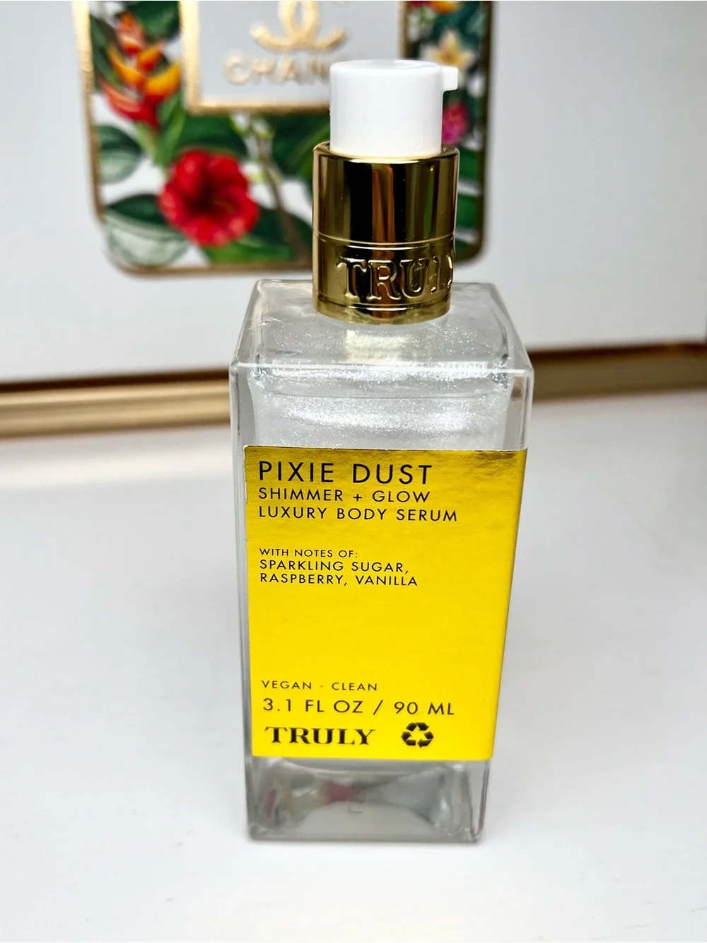 Truly Pixie Dust Shimmer + Glow Luxury Body Serum (3.1 fl oz / 90 ml) - Picture 3 of 4